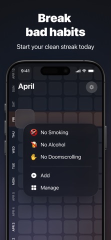 HabitStreak - Goal Tracker Screenshot 4 of 7