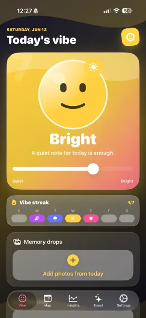 Moodment screenshot 2