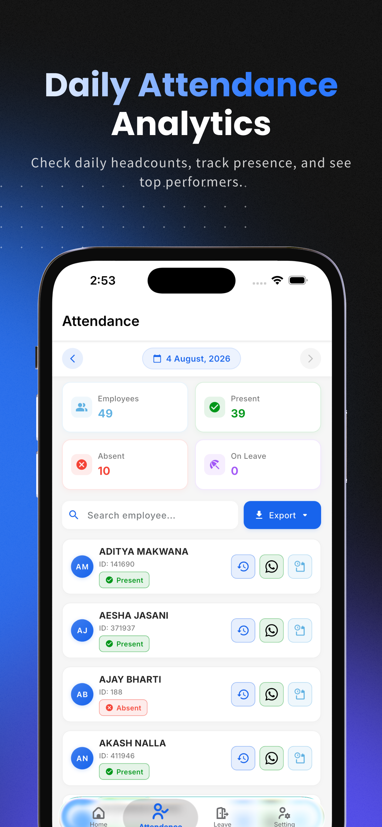 TAX HRM 2.0 screenshot 2