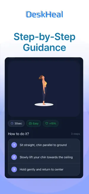 DeskHeal: Women Workouts screenshot 4