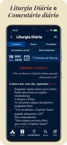 Minha Bíblia Católica iPhone screenshot 4