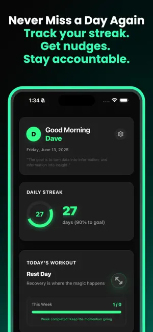 PhysiqueOS screenshot 2