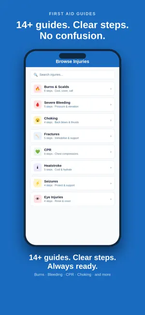 PAL Aid - First Aid & Safety screenshot 2