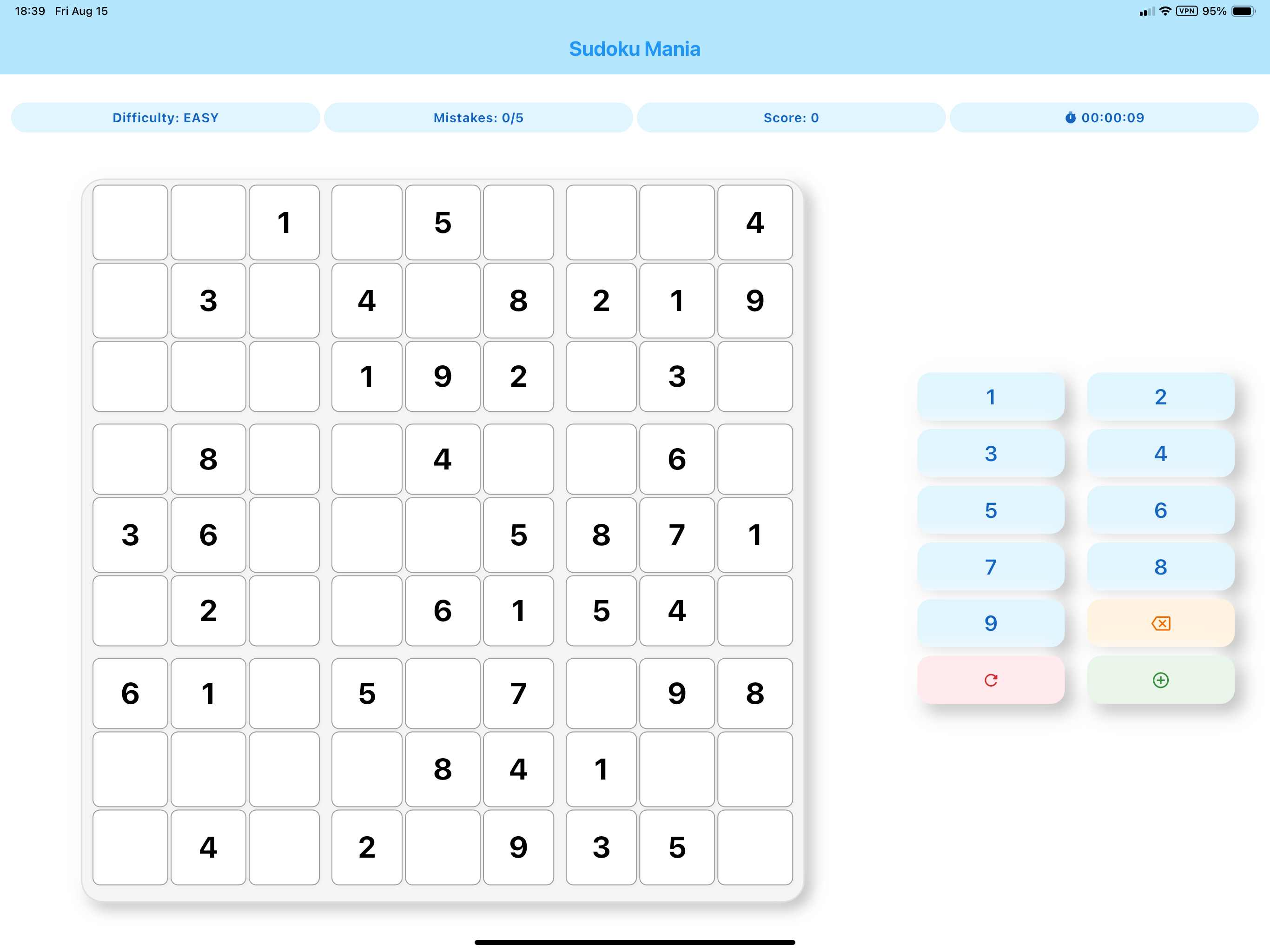 Sudoku Mania - A Classic Game screenshot 12