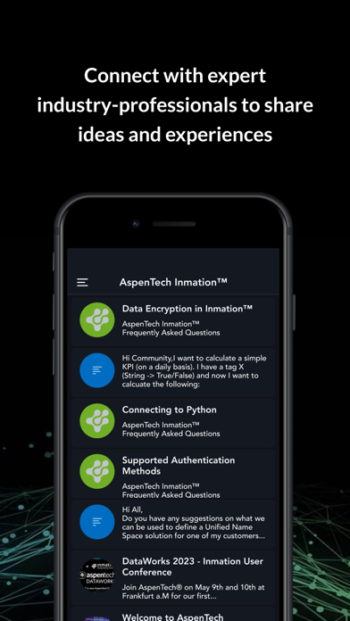 AspenTech® Global Community iPhone screenshot 4 - Social Networking app