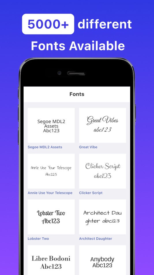 #2. Fonts - Find, install any font (iOS) Με: Dhruv Dudhagara