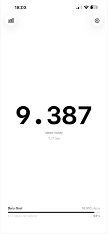 Just Steps - Step Tracker Screenshot 1 of 3
