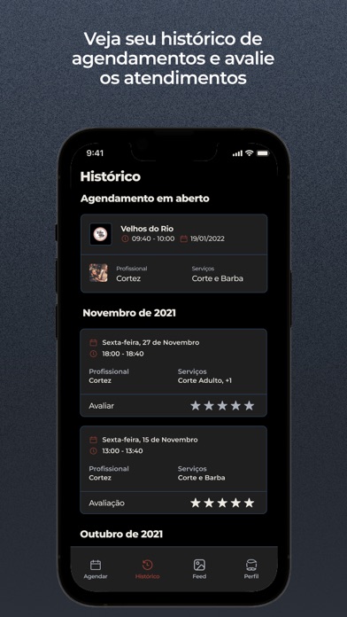 Barbearia Velhos do Rio Screenshot