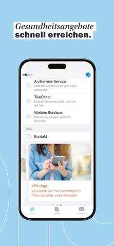 mhplus Service screenshot