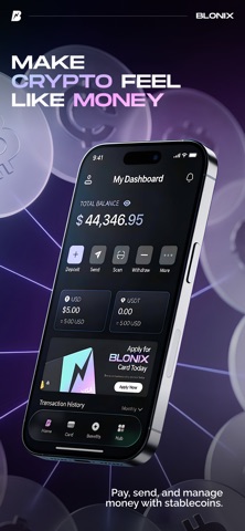 Blonix: Crypto Card Screenshot 1 of 7