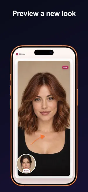 SilkStyler Hair Try-On screenshot 2