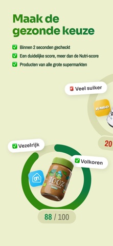 Winkelmandje - Voedingsscanner iPhone screenshot 1