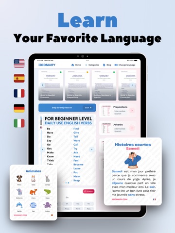 Idiomary | Learn Languages ipad screenshot 2