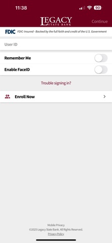 App screenshot