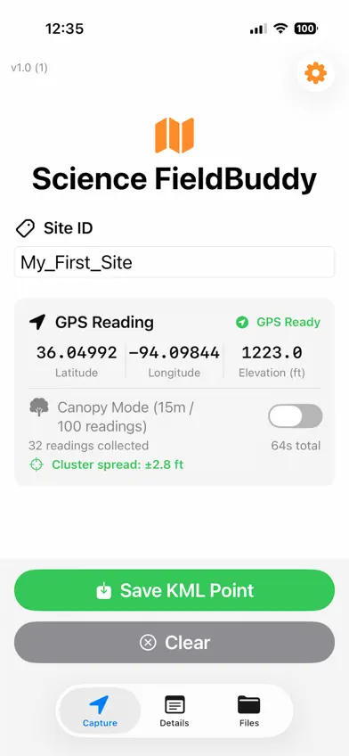 Science FieldBuddy screenshot 1