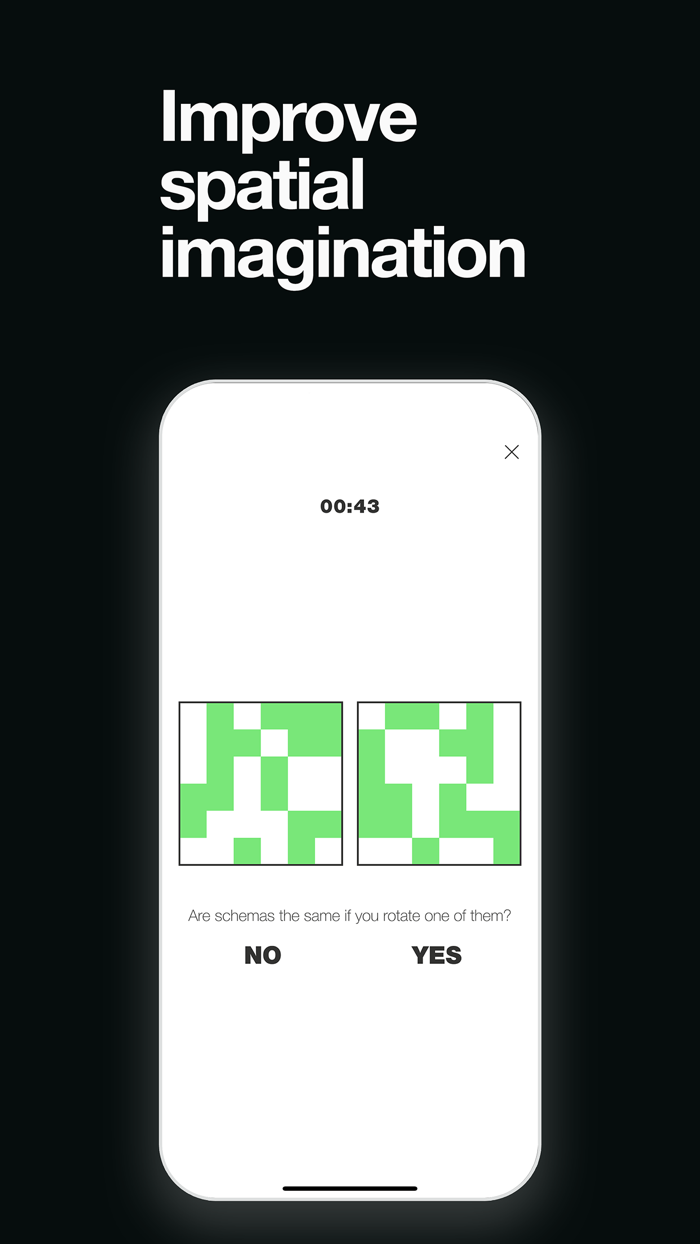 Concentration training.