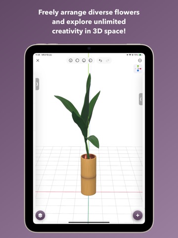 Ikebana Lab – 3D AR Flower Art iPad screenshot