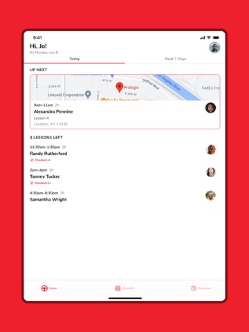 Nova Instructor iPad screenshot