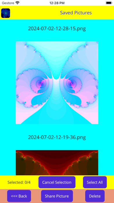 Fractals Julia Screenshot