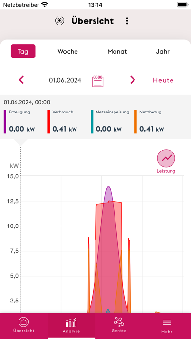 enercity Energiemanager Screenshot