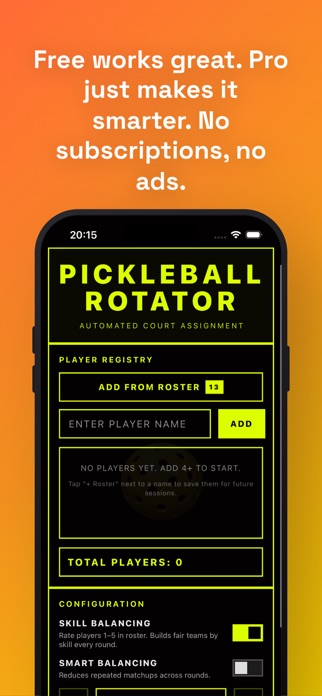 Pickleball Rotator Screenshot 1 of 7