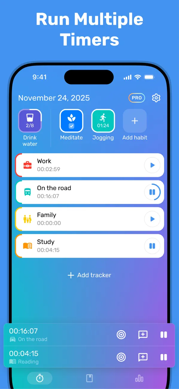 #5. Time Tracker & Management (iOS) Által: MINT ROKET, OOO