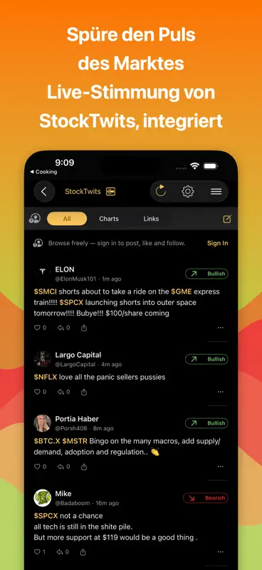 Stocks Live + Aktien Tracker screenshot 7 of 10