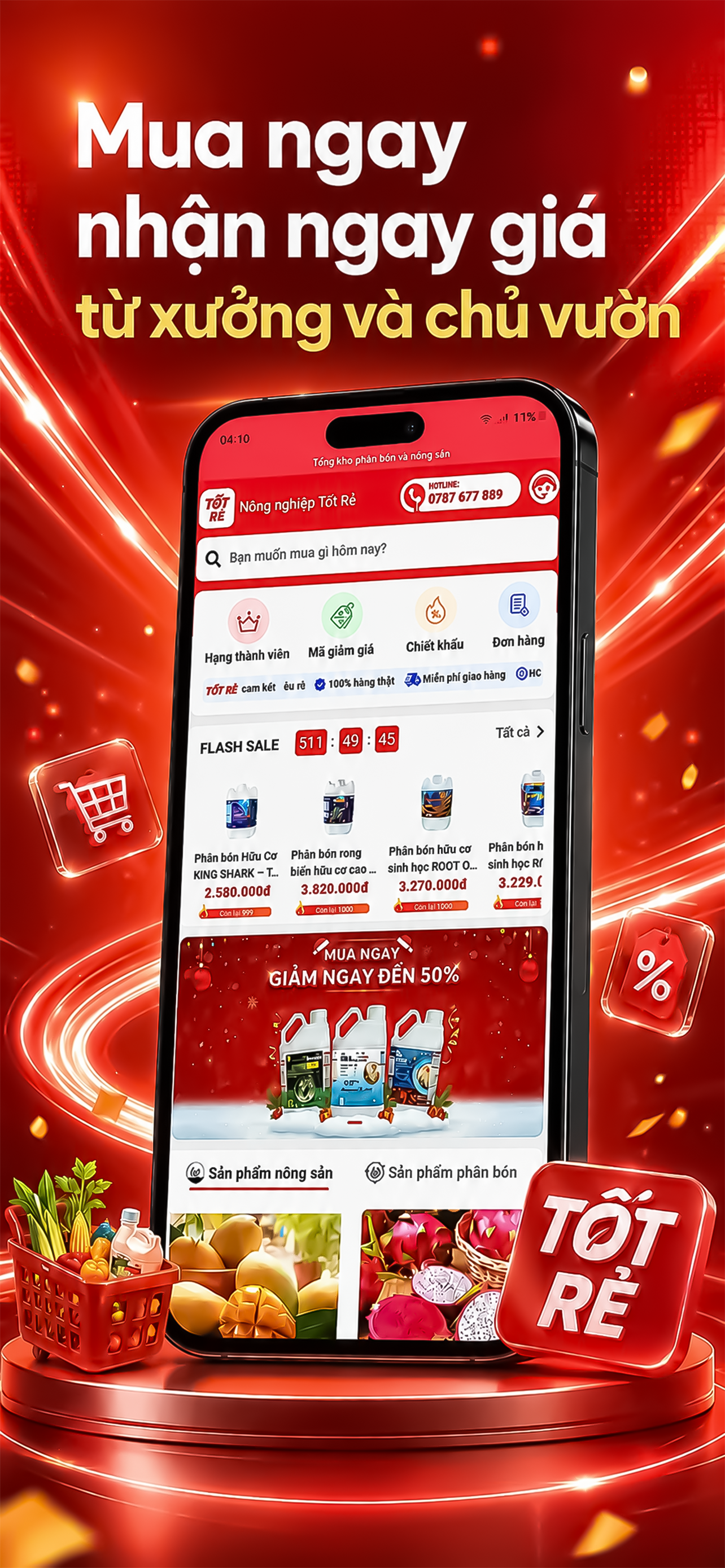 Tốt rẻ - Tổng kho nông nghiệp screenshot 5