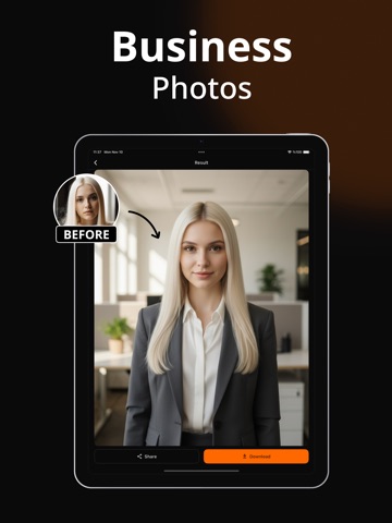 AI Image Generator: Portrait iPad screenshot