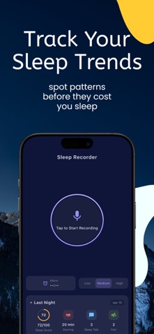 Sleep Recorder - Snore Tracker Screenshot 3 of 10