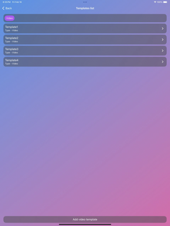 Selfie 360 Photo Video Booth iPad screenshot 6 - Photo & Video app