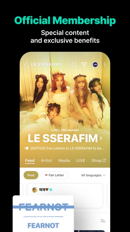 Weverse: Connect with Artists screenshot-5