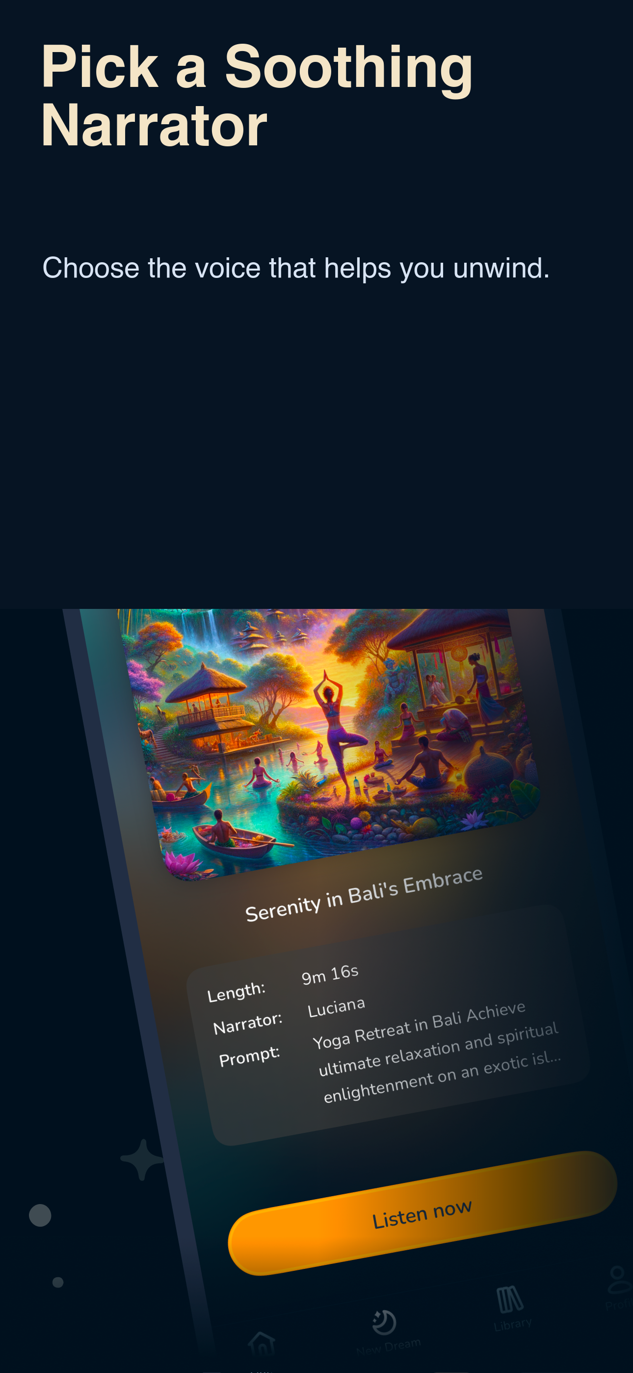 Sleep Stories: SleepStory screenshot 4