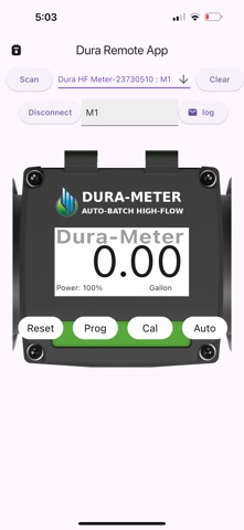 Dura Remote App screenshot