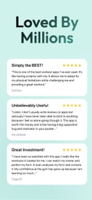 Zing AI: Home & Gym Workouts screenshot