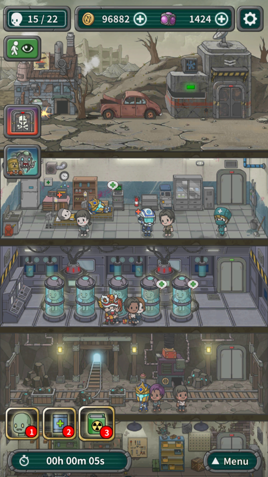 #7. Under Survival : SIMULATION (iOS) 由: Dreamplay Games Inc.