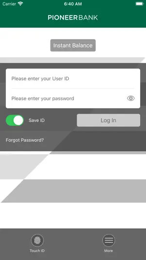 Pioneer Bank Mobile Banking screenshot 2