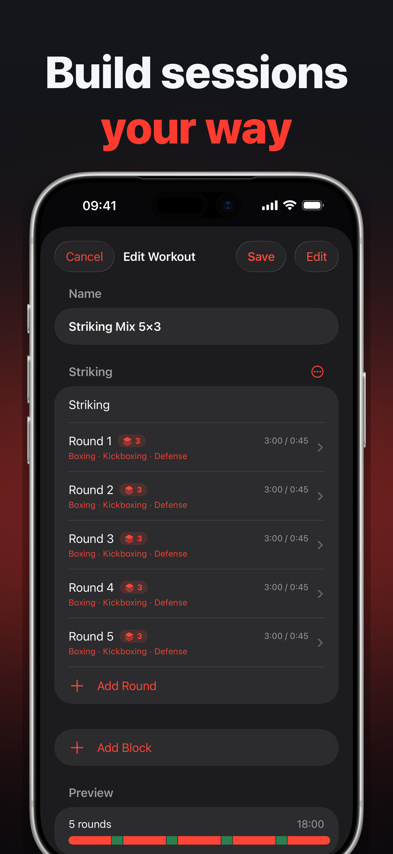 MMA Round Timer