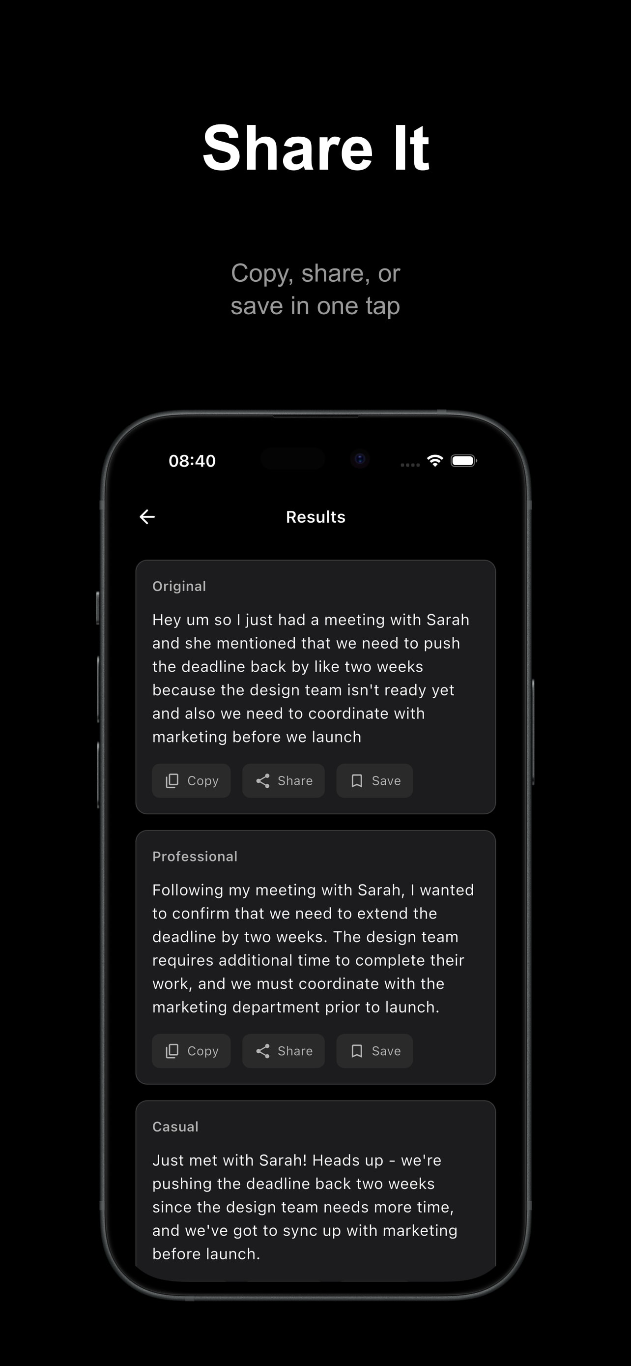 Voicr AI - Voice to Text