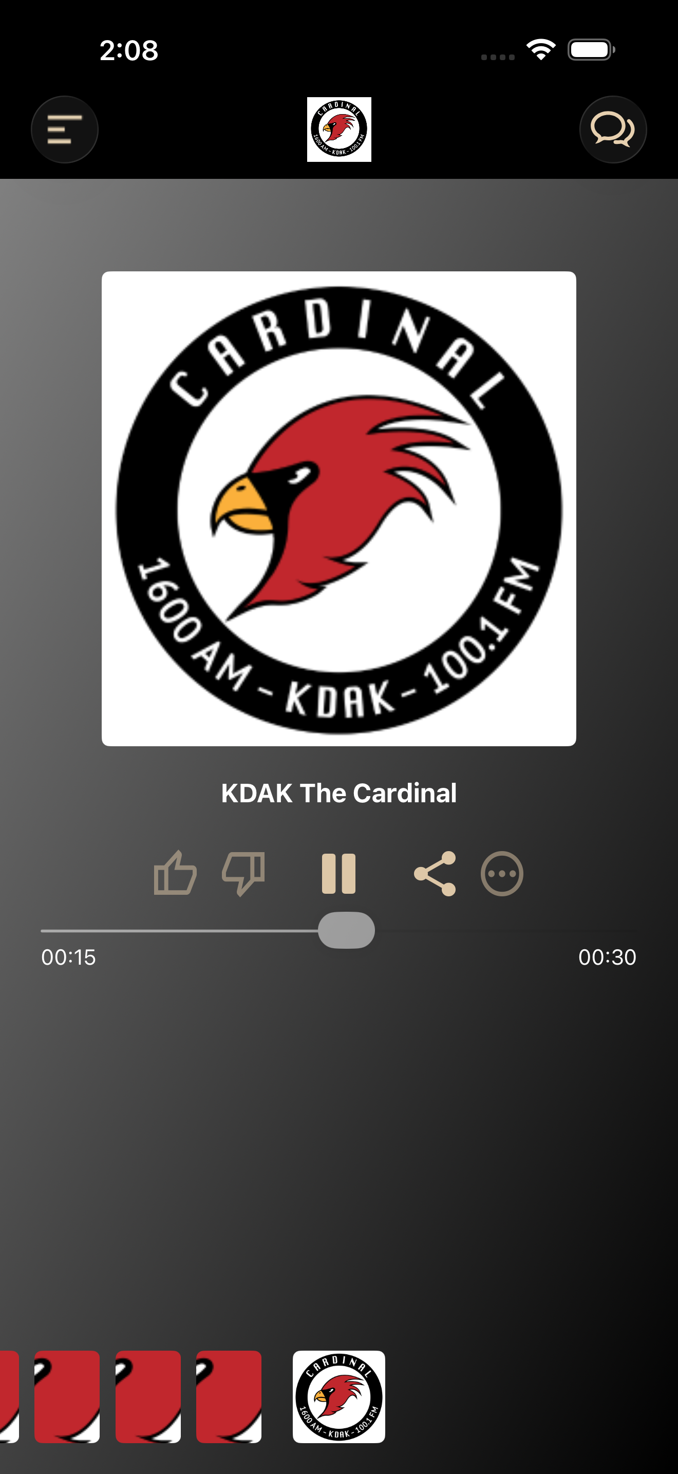 KDAK The Cardinal screenshot 2