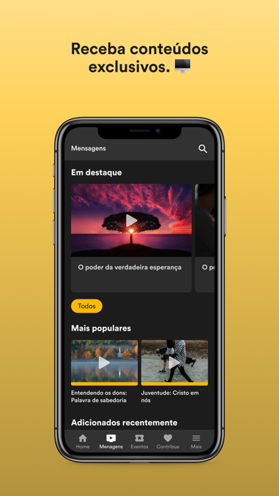 Screenshot #2 pour ADZO- Igreja da Família