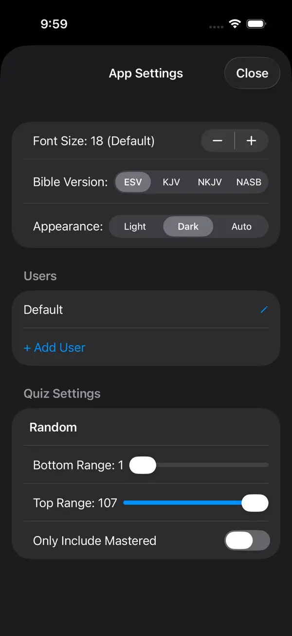#4. Westminster Shorter (iOS) Ved: Andrew Dirks