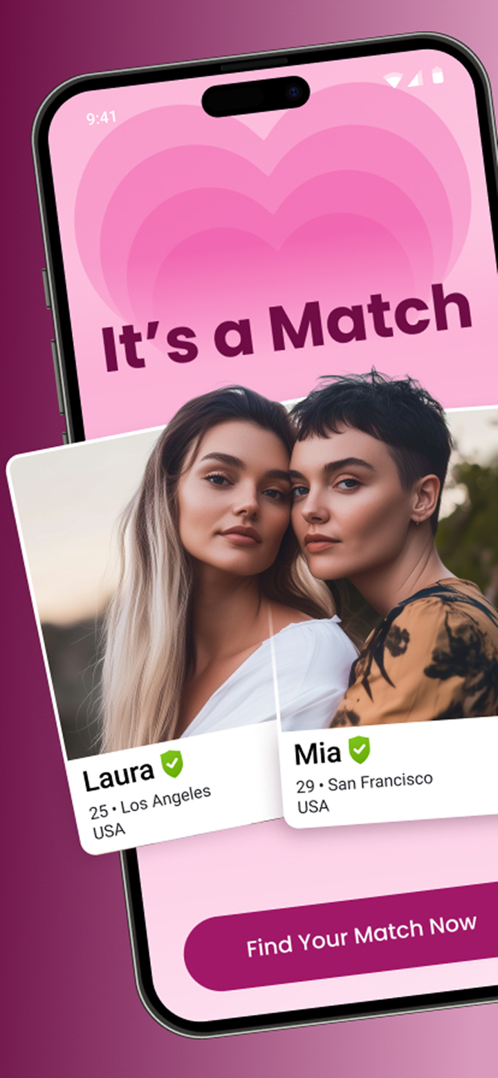 PinkCupid: Lesbians Dating App screenshot 1