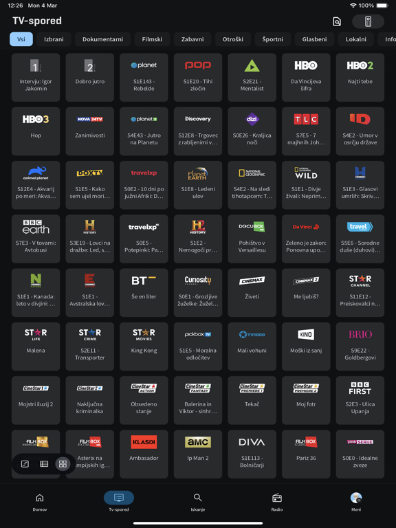 Screenshot #6 pour NEO multimedijska platforma