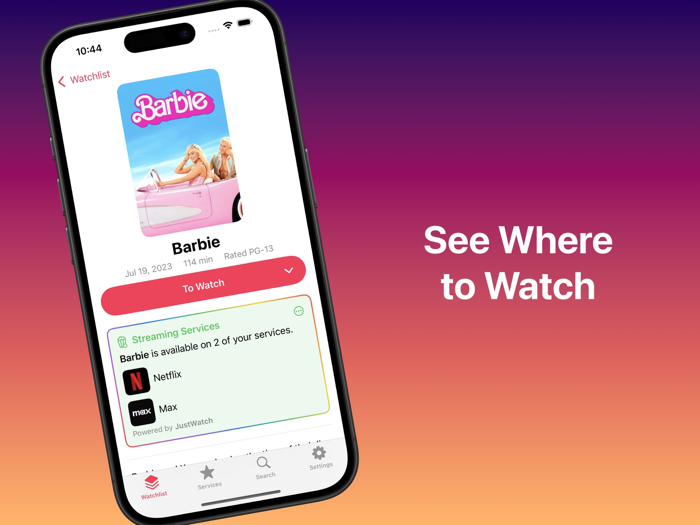 Tinseltown - Streaming Tracker