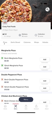 Crazy Fast Foods screenshot