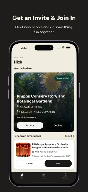 CoExperiences screenshot 2