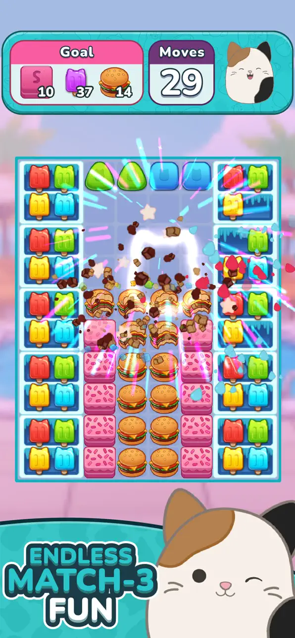Squishmallows Match Hack screenshot 1 - iOS game interface