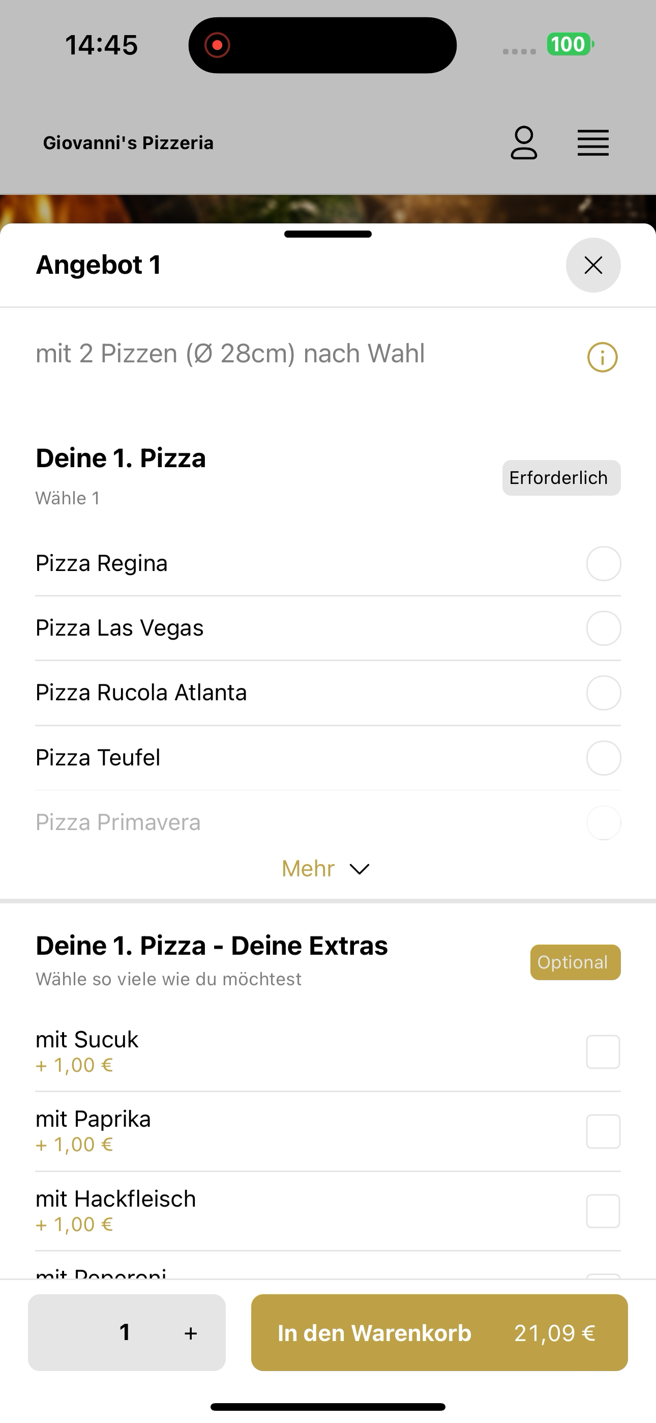 Giovanni's Pizzeria screenshot 7