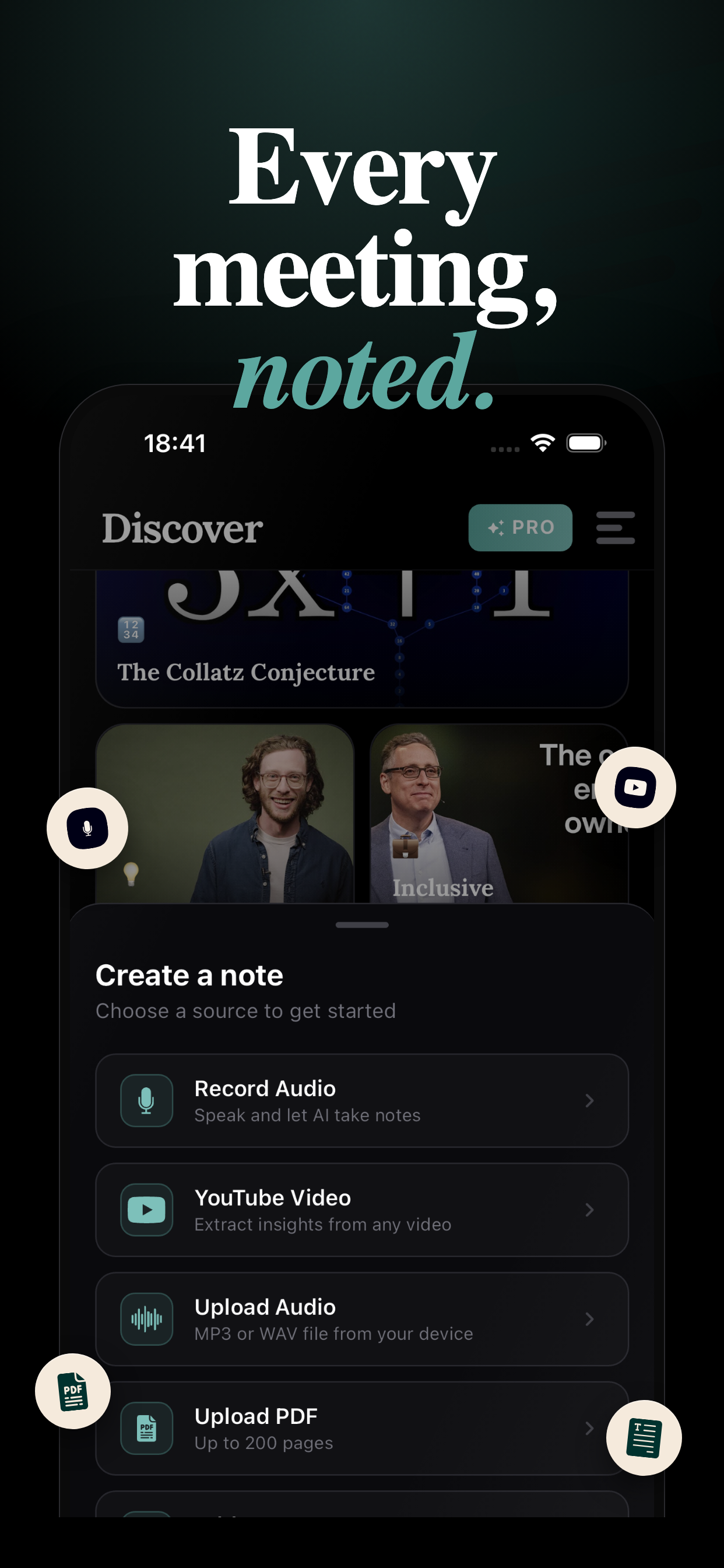 Audio to Notes: FeyNote AI screenshot 3